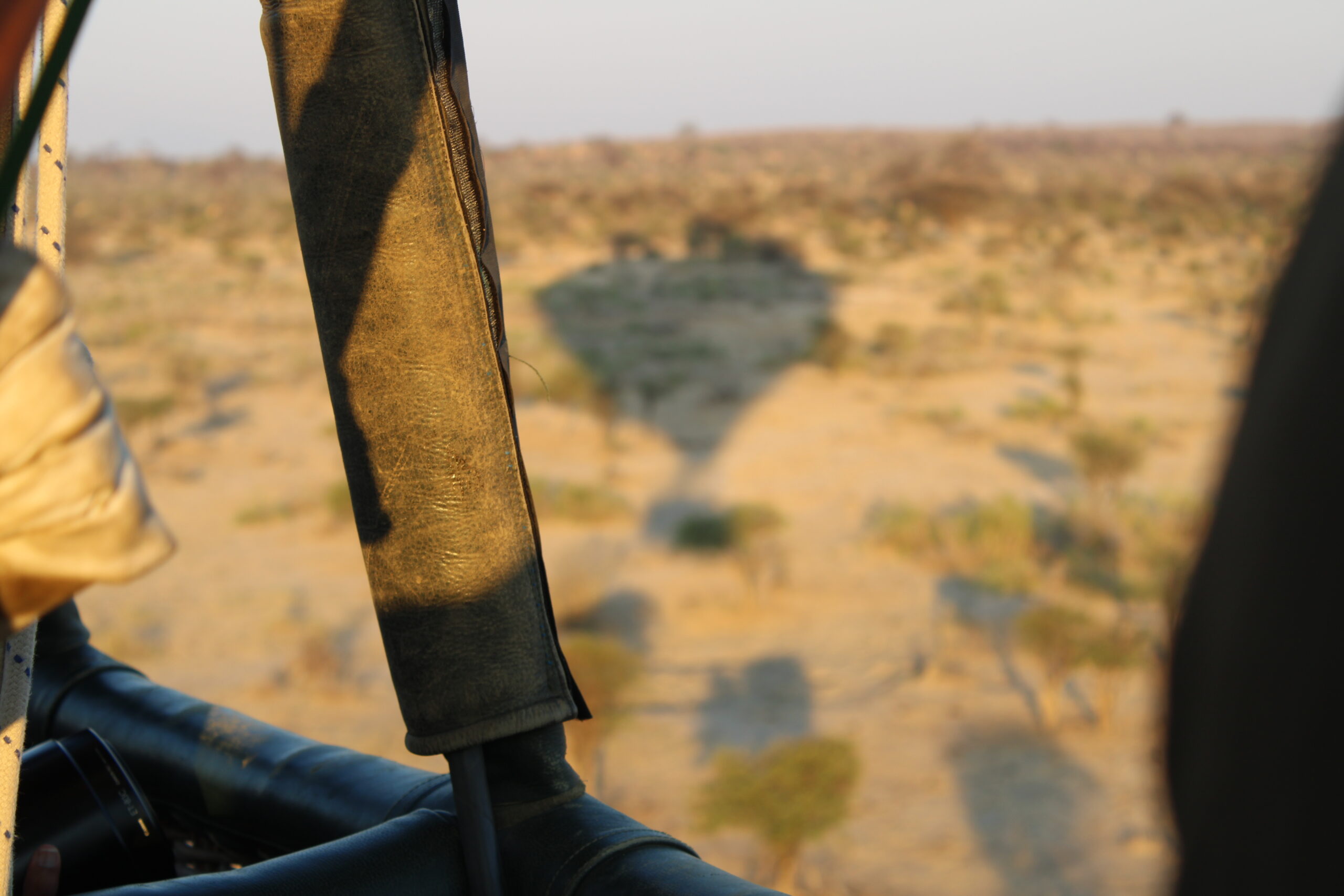 Witness untouched nature from above during your sunrise balloon safari