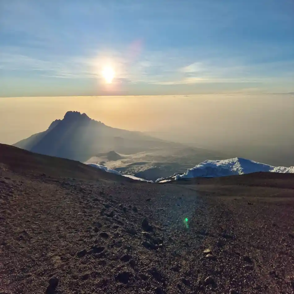 the roof of africa, the mount kilimanjaro