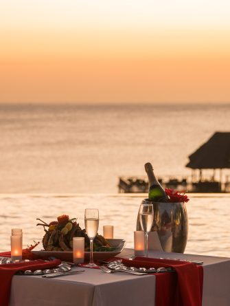 enjoy beach sunset